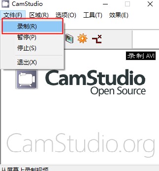 camstudio怎么用