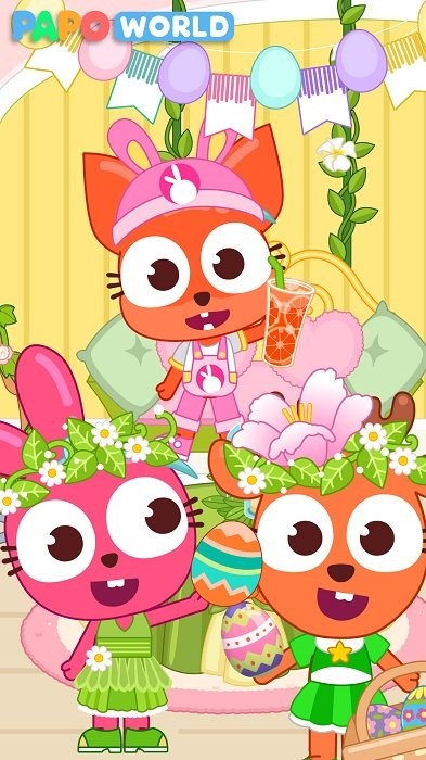 泡泡小镇欢乐节日游戏