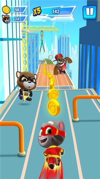 汤姆猫英雄跑酷九游版